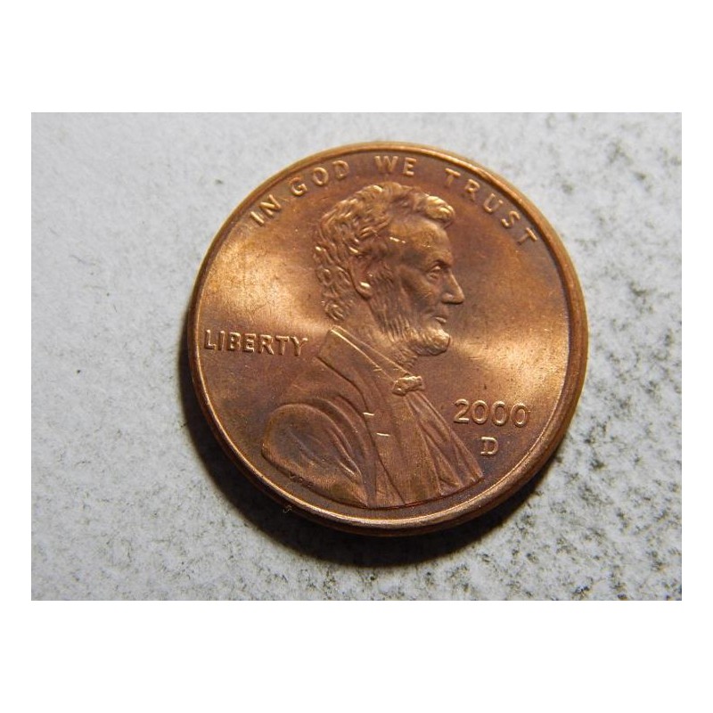 USA 1 Cent 2000 D UNC č32948 USA 1 Cent 2000 D UNC č32948