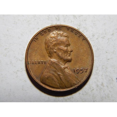 USA 1 Cent 1957 XF č37083