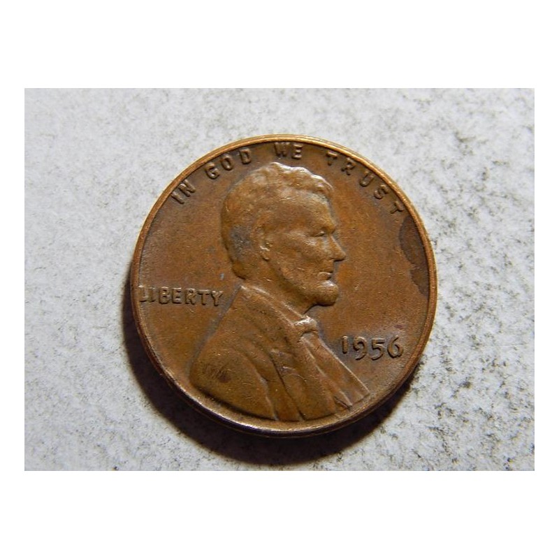 USA 1 Cent 1956 XF č32927 USA 1 Cent 1956 XF č32927