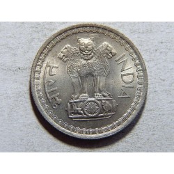 Indie 50 Paise 1972 s vouskama, diamant UNC č28094