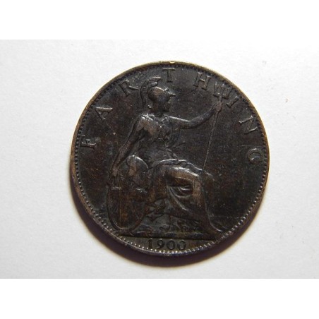 Anglie 1 Farthing 1900 Victoria XF č28561
