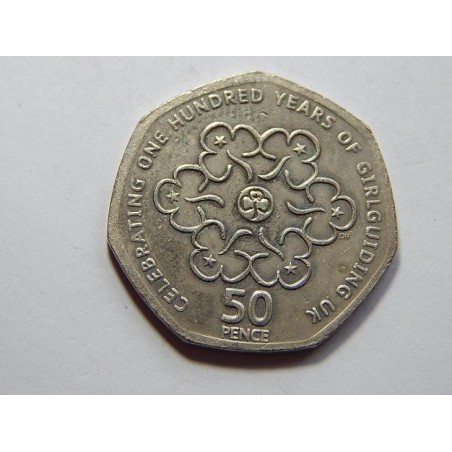 Anglie 50 Pence 2010 Celebrating 100 Years UNC č31723