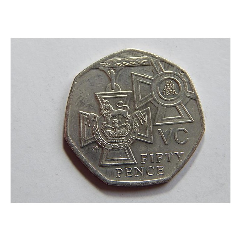 Anglie 50 Pence 2006 VC UNC č31935 Anglie 50 Pence 2006 VC UNC č31935