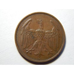 Německo Výmarsko 4 Reichspfennig 1932 F UNC č23993