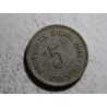 Německo Císařství 5 Pfennig 1914 G R XF č32888