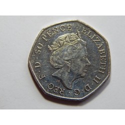 Anglie 50 Pence 2016 Battle of Hastings XF-UNC č31813