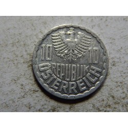 Rakousko 10 Gröschen 1981 XF č36292