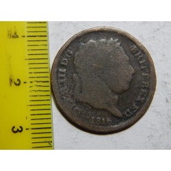 Anglie 1 Shilling 1818 dobový padělek F č25785