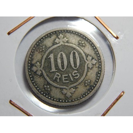 Portugalsko 100 Reis 1900 XF č00210