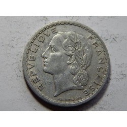 Francie 5 Francs 1947 B (close 9) XF č31189