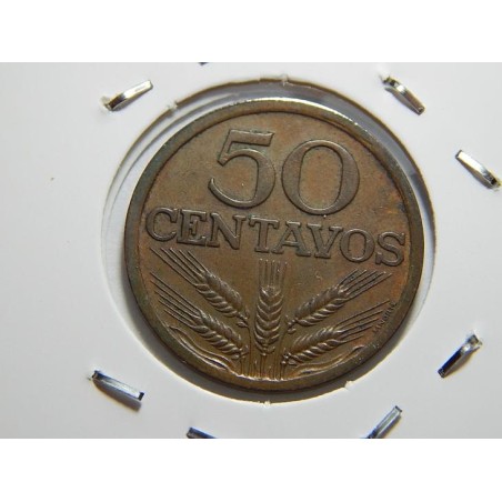 Portugalsko 50 Centavos 1977 XF-UNC č00376