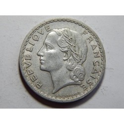 Francie 5 Francs 1947 (open 9) XF č31060