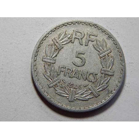 Francie 5 Francs 1946 (open 9) XF č31057