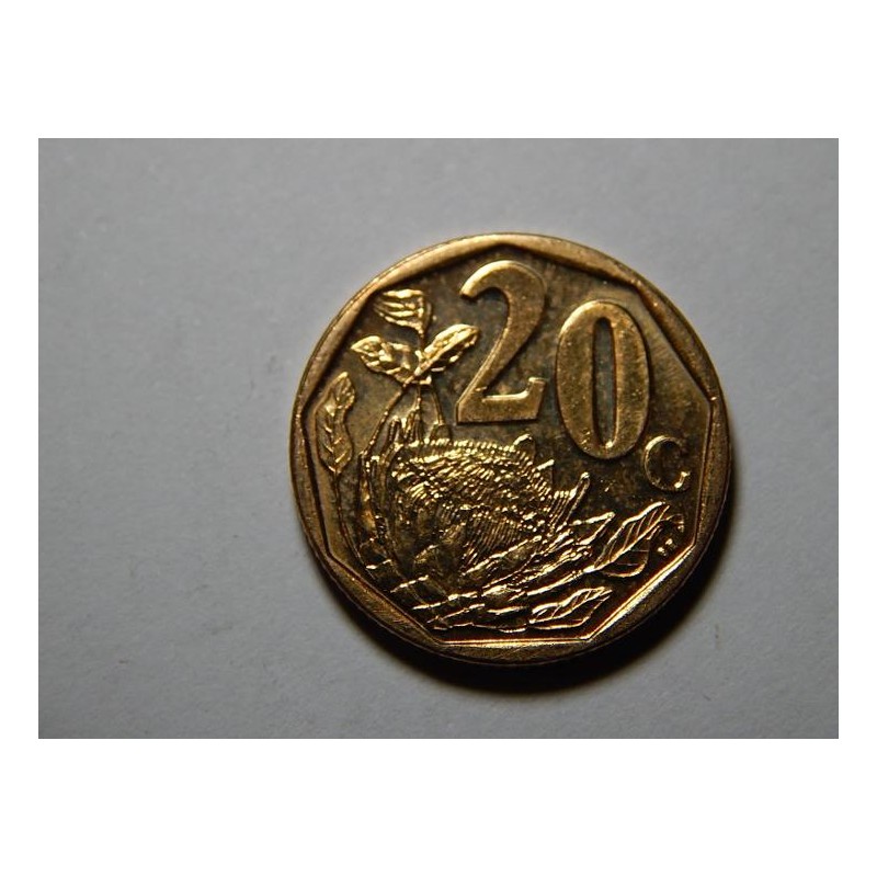 Jižní Afrika 20 Cents 2010 UNC č23970 Jižní Afrika 20 Cents 2010 UNC č23970