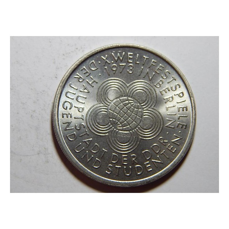 Německo DDR 10 Mark 1973 A Haupstadt Berlin UNC č36432 Německo DDR 10 Mark 1973 A Haupstadt Berlin UNC č36432