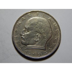 Německo BRD 2 Mark 1962 F Planck VF č10973