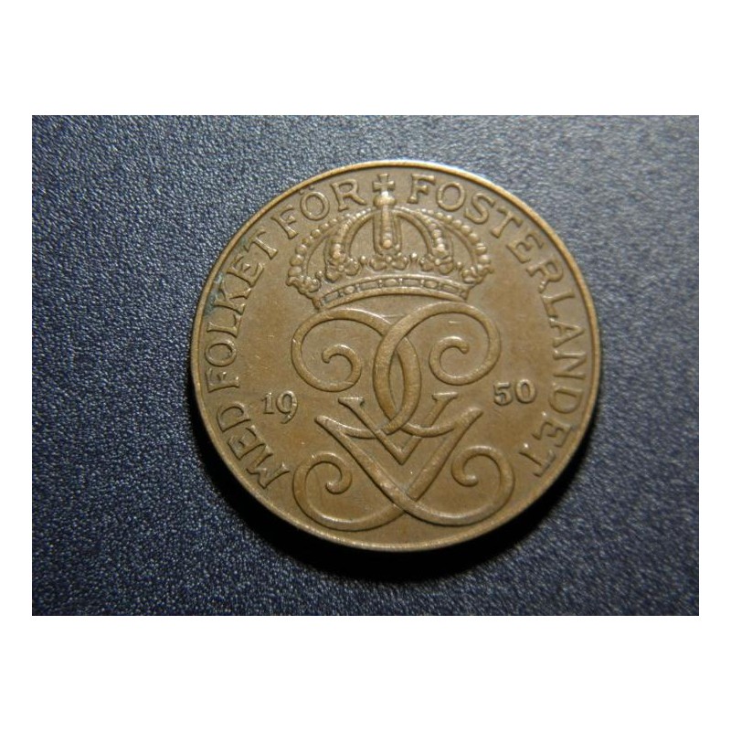 Švédsko 5 Öre 1950 XF č32319 Švédsko 5 Öre 1950 XF č32319