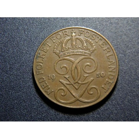 Švédsko 5 Öre 1950 XF č32319