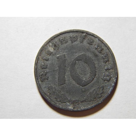 Německo 3. Říše 10 Reichspfennig 1941 E XF č36401