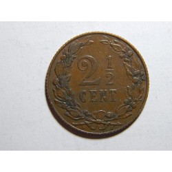 Nizozemí 2 1/2 Cents 1903 R XF č31349