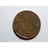 Nizozemí 1 Cent 1892 R F-VF č31379