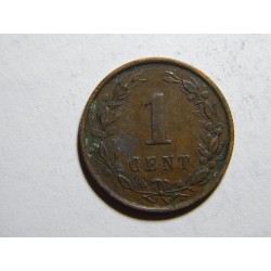 Nizozemí 1 Cent 1884 XF č31366
