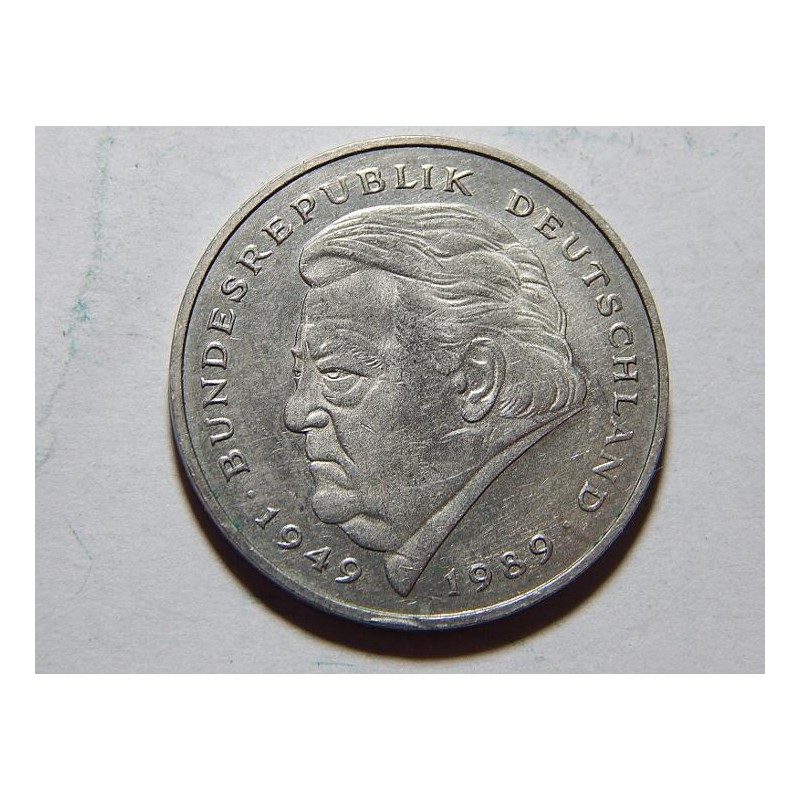 Německo BRD 2 Mark 1993 G RR XF-UNC č36591 Německo BRD 2 Mark 1993 G RR XF-UNC č36591