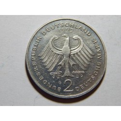 Německo BRD 2 Mark 1992 G XF-UNC č36579