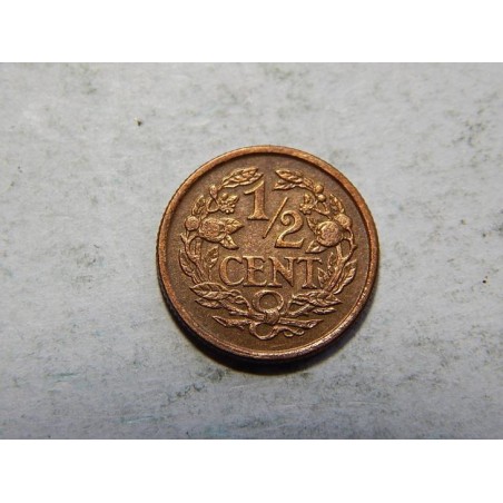 Nizozemí ½ Cent 1936 XF č36921