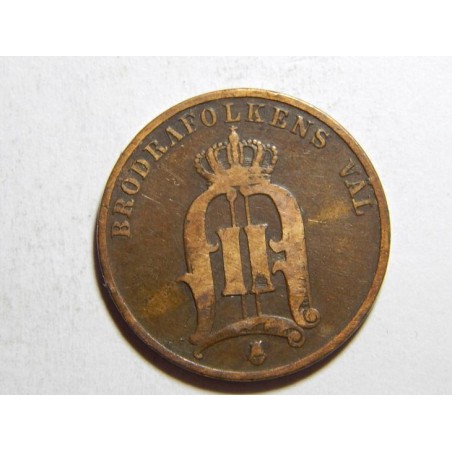 Švédsko 2 Öre 1882 VF-XF č31952
