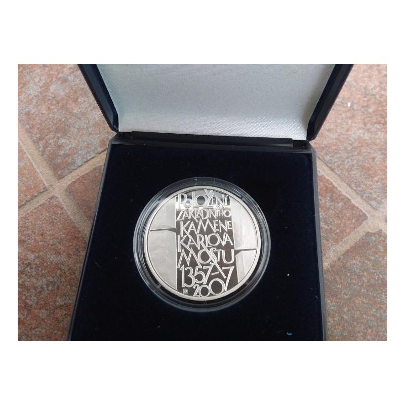 Česká republika 200 Korun 2007 Karlův most PROOF bez certifikátučŠU002 Česká republika 200 Korun 2007 Karlův most PROOF bez certifikátučŠU002