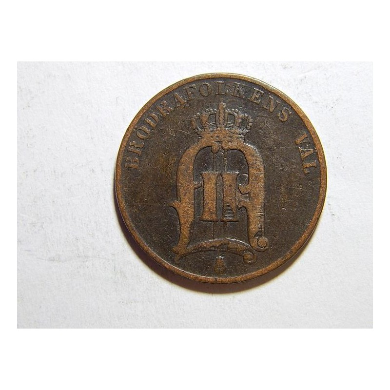 Švédsko 2 Öre 1888 RR VF č31712 Švédsko 2 Öre 1888 RR VF č31712