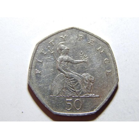Anglie 50 Pence 1997 XF č21564