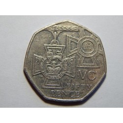Anglie 50 Pence 2006 VC VF č22185