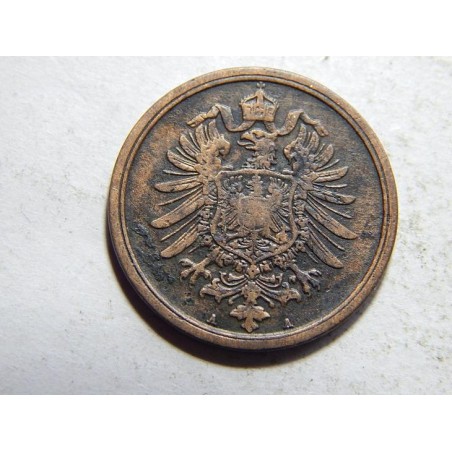 Germany Empire 2 Pfennig 1874 A XF č10342