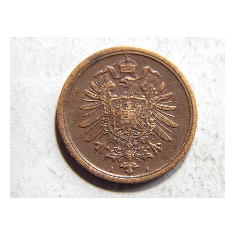 Germany Empire 2 Pfennig 1875 A XF-UNC č10447 Germany Empire 2 Pfennig 1875 A XF-UNC č10447