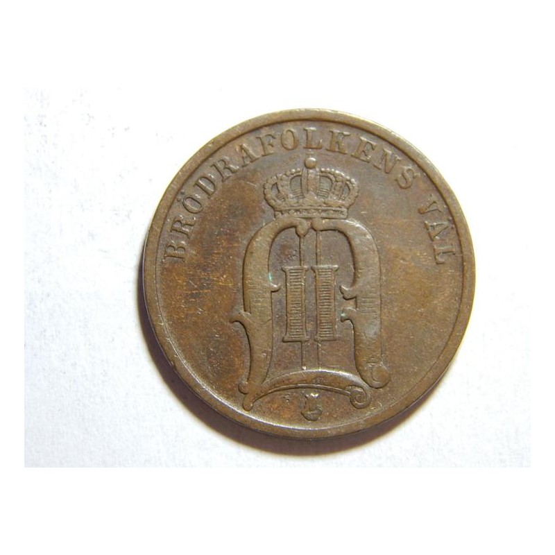 Švédsko 2 Öre 1897 XF č31990 Švédsko 2 Öre 1897 XF č31990