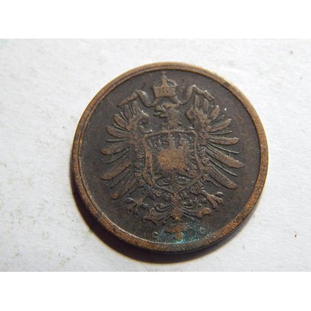 Germany Empire 2 Pfennig 1875 C VF-XF č10072