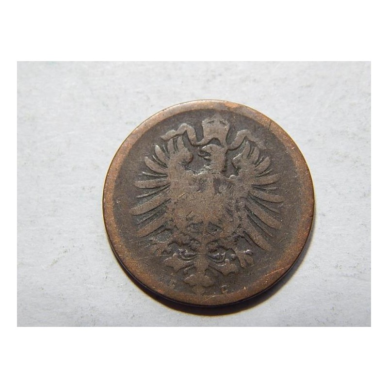 Germany Empire 2 Pfennig 1875 C F-VF č10016 Germany Empire 2 Pfennig 1875 C F-VF č10016