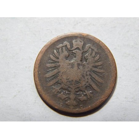 Germany Empire 2 Pfennig 1875 C F-VF č10016