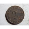 Germany Empire 2 Pfennig 1875 C XF-UNC č10426