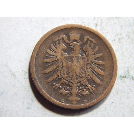 Germany Empire 2 Pfennig 1875 E VF č10456