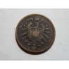 Germany Empire 2 Pfennig 1876 B VF-XF č10007
