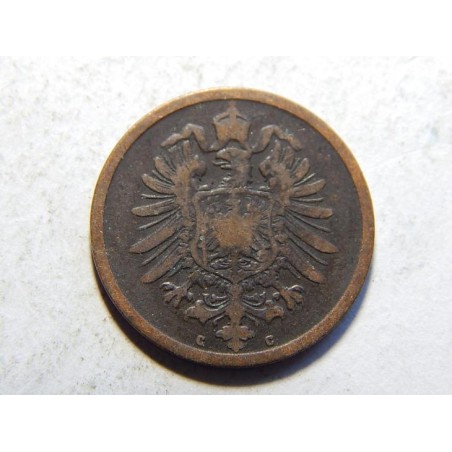 Germany Empire 2 Pfennig 1876 C XF č10206