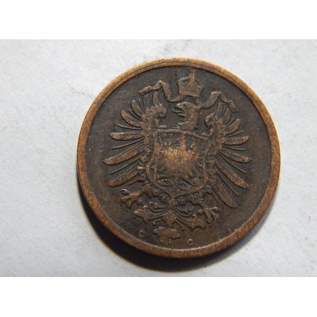 Germany Empire 2 Pfennig 1876 C XF č10003