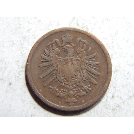 Germany Empire 2 Pfennig 1876 H VF č10384