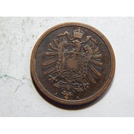 Germany Empire 2 Pfennig 1877 A XF č10466