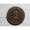 Germany Empire 2 Pfennig 1877 A XF č10466