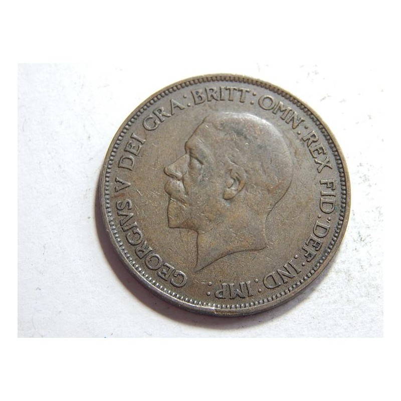 Great Britain 1 Penny 1932 vzácnější XF č12347 Great Britain 1 Penny 1932 vzácnější XF č12347