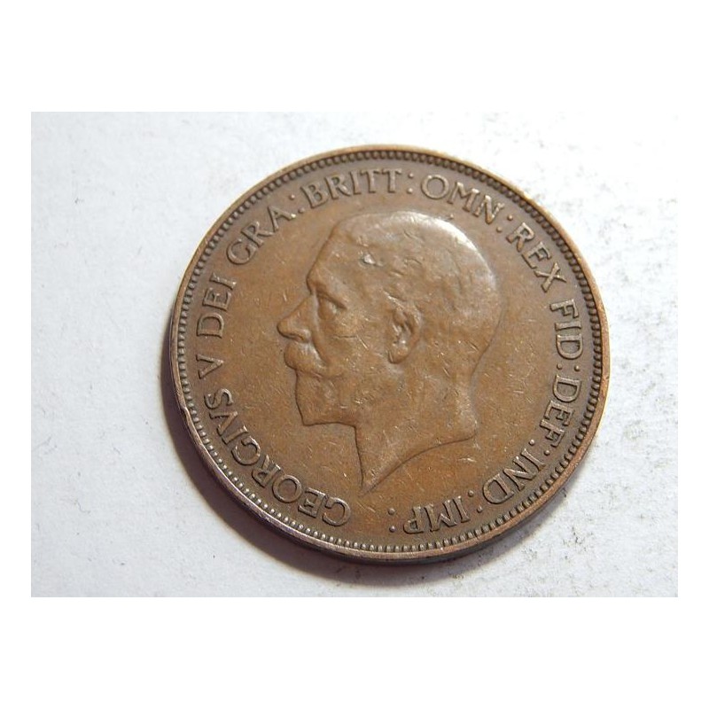 Great Britain 1 Penny 1936 VF-XF č12315 Great Britain 1 Penny 1936 VF-XF č12315